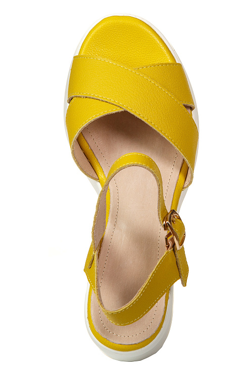 Босоножки SERGIO MANCHOT цвет Желтый