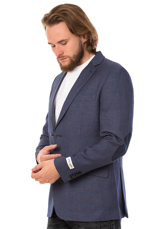 CHEERDUCK/2C87 B124-23 СИНИЙ Пиджак мужской CHEERDUCK цвет Синий