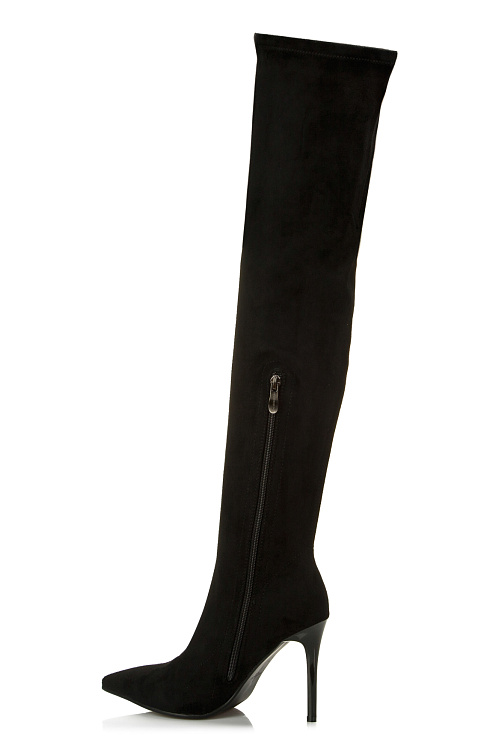 Ботфорты на каблуке SERGIO MANCHOT цвет Черный