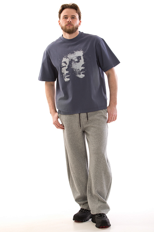 CHEERDUCK/4070 1358 СИНИЙ Футболка мужская CHEERDUCK цвет Синий