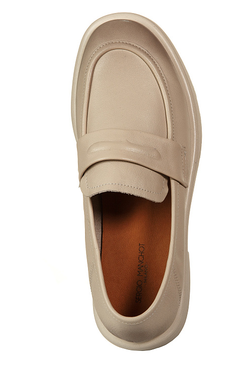 Лоферы SERGIO MANCHOT цвет Бежевый