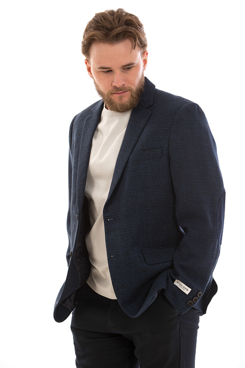 CHEERDUCK/2C87 9138-7 СИНИЙ Пиджак мужской CHEERDUCK цвет Синий