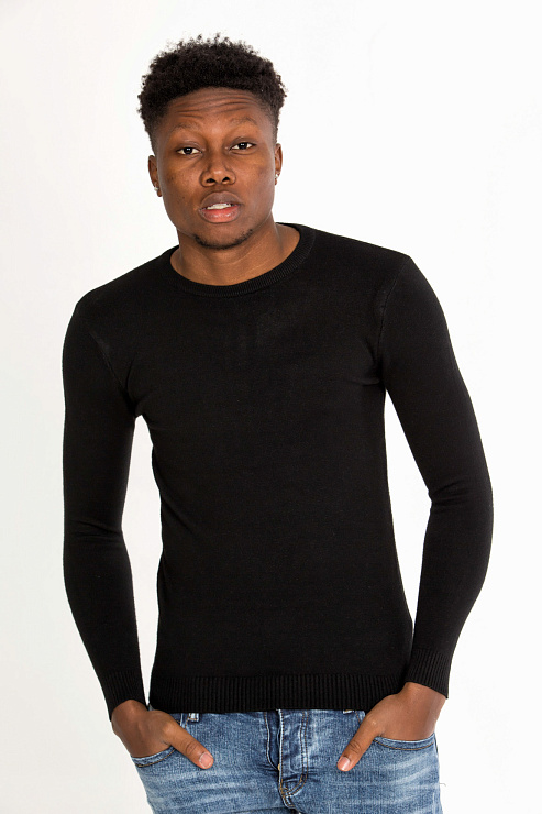 CHEER&DUCK/Yi deng lu 1938 ЧЕРНЫЙ Джемпер CHEERDUCK цвет Черный