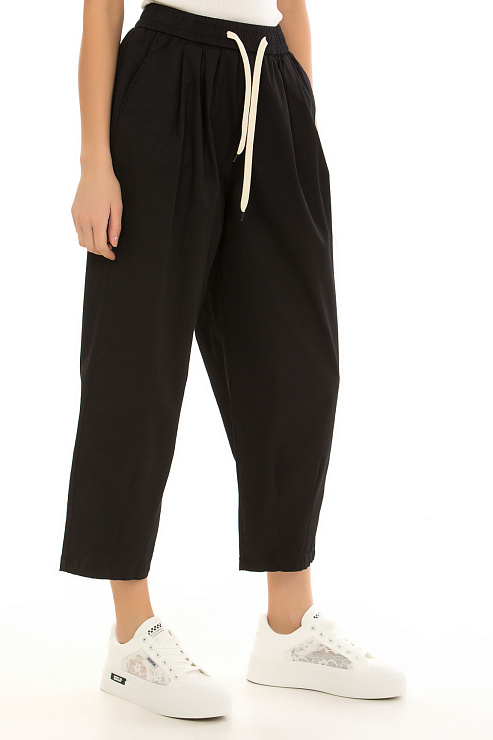 CHEERDUCK/2025 Б2821 ЧЕРНЫЙ Брюки женские CHEERDUCK цвет Черный