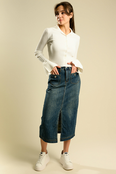 BELLABOA 111-44 БЕЛЫЙ Кофта женская BELLABOA цвет Белый