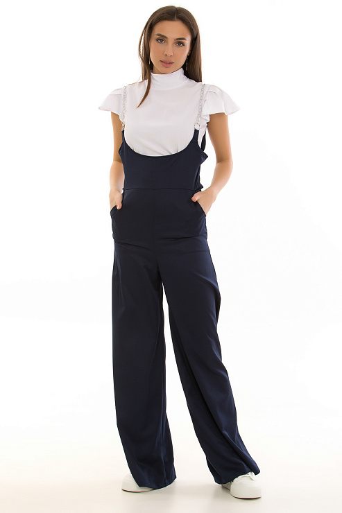 CHEERDUCK/ML K0010 СИНИЙ Комбинезон женский CHEERDUCK цвет Синий