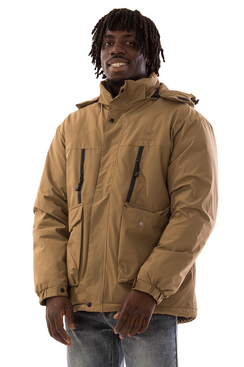 CHEERDUCK/5057 818-3 КОРИЧНЕВЫЙ Куртка мужская CHEERDUCK цвет Коричневый
