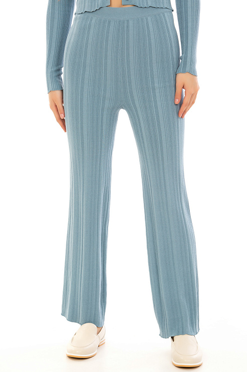 CHEERDUCK/2C19 22718 ГОЛУБОЙ Брюки женские CHEERDUCK цвет Голубой