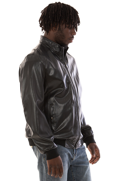 CHEERDUCK/MM P119 ЧЕРНЫЙ Куртка кожаная мужская CHEERDUCK цвет Черный