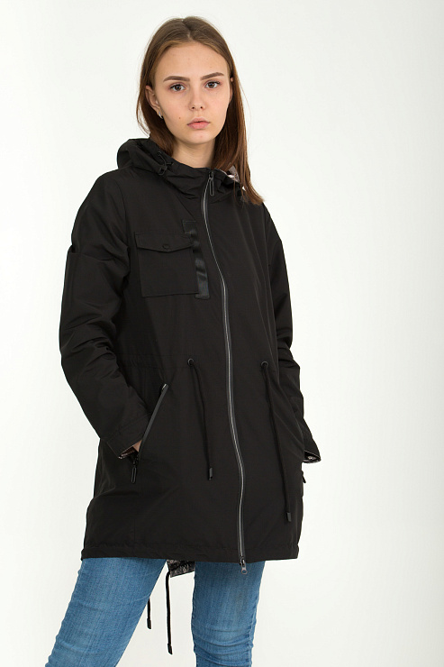 ICEBEAR 18002 ЧЕРН. Ветровка женская ICEBEAR цвет Черный
