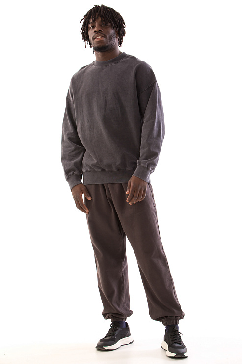 CHEERDUCK/4070 WY112A ЧЕРНЫЙ Свитшот мужской CHEERDUCK цвет Черный