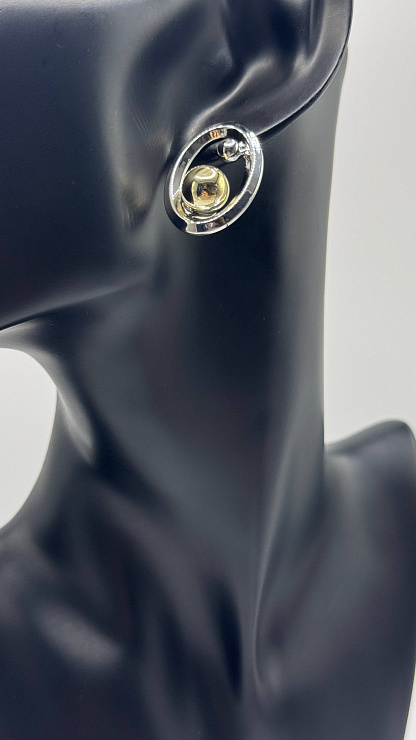 Серьги BELLABOA цвет Серебристый