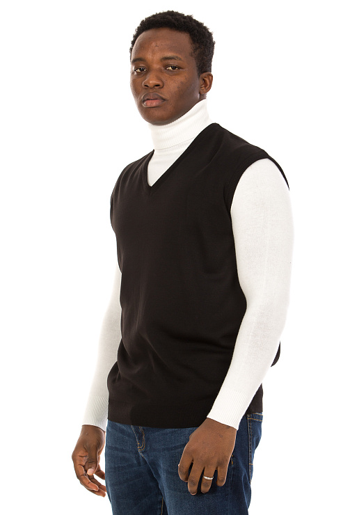 CHEERDUCK/BA 3761 ЧЕРНЫЙ Жилет мужской CHEERDUCK цвет Черный