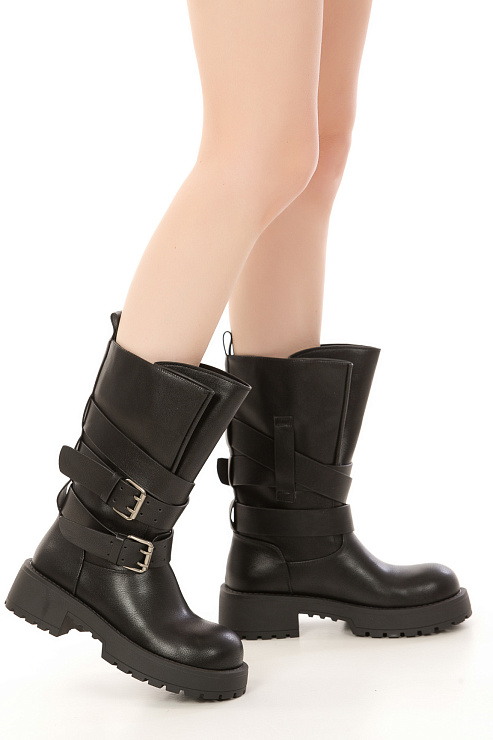 Сапоги SERGIO MANCHOT цвет Черный