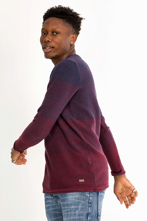 STRACCI 57109 БОРДО СИН. Джемпер STRACCI цвет Синий