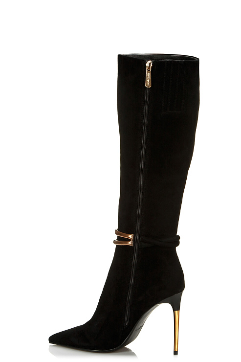 Сапоги на каблуке SERGIO MANCHOT цвет Черный