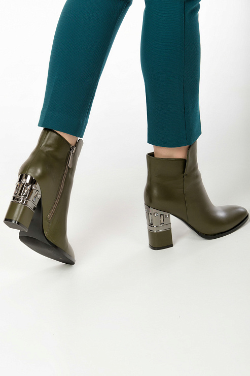 Ботильоны SERGIO MANCHOT цвет Зеленый