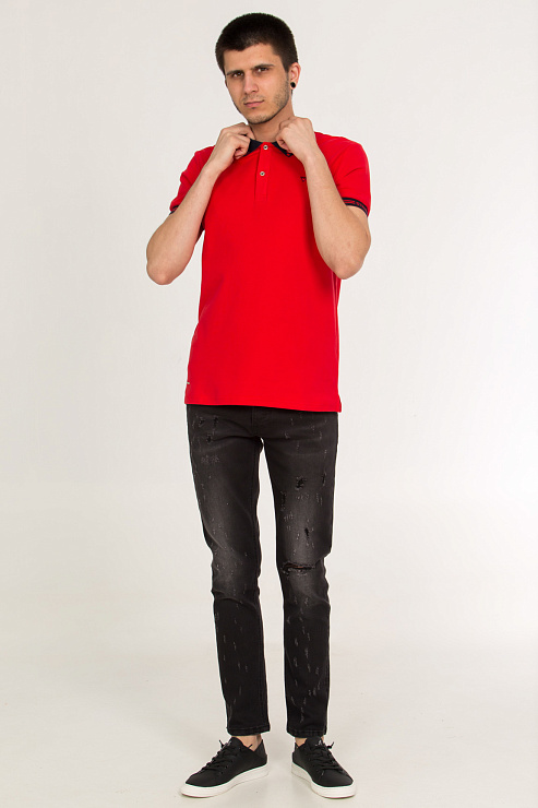 Поло STRACCI цвет Красный