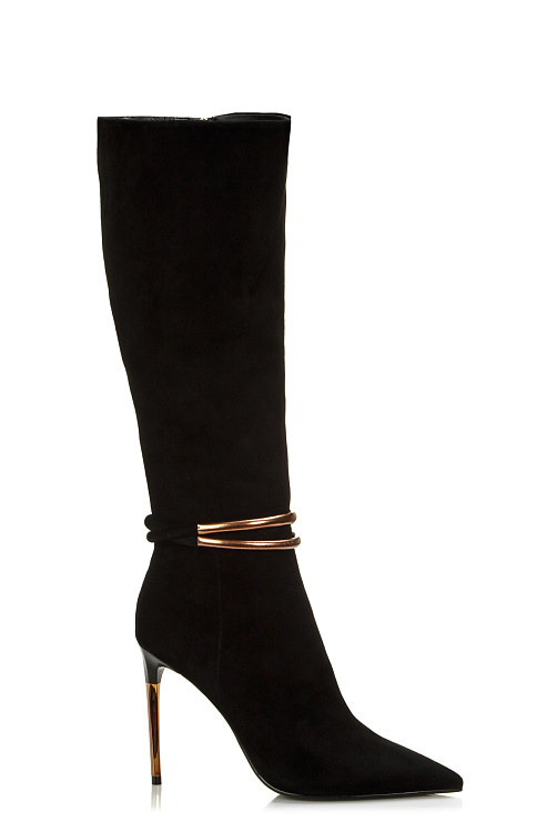 Сапоги на каблуке SERGIO MANCHOT цвет Черный