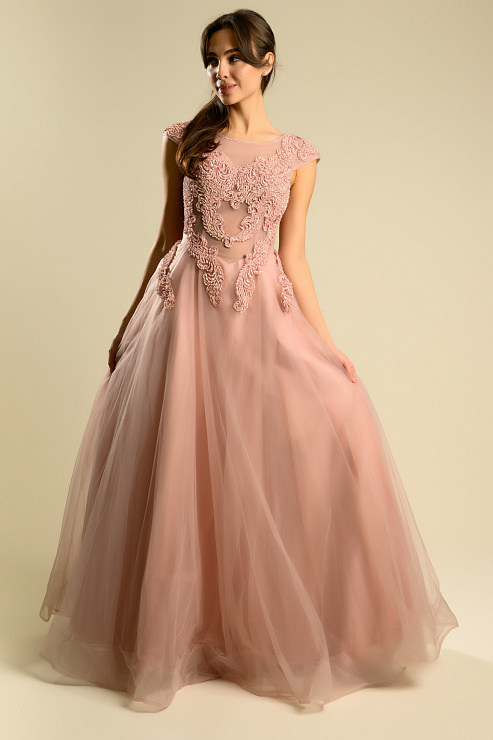 BELLABOA 1019 РОЗОВЫЙ Вечернее платье BELLABOA цвет Розовый