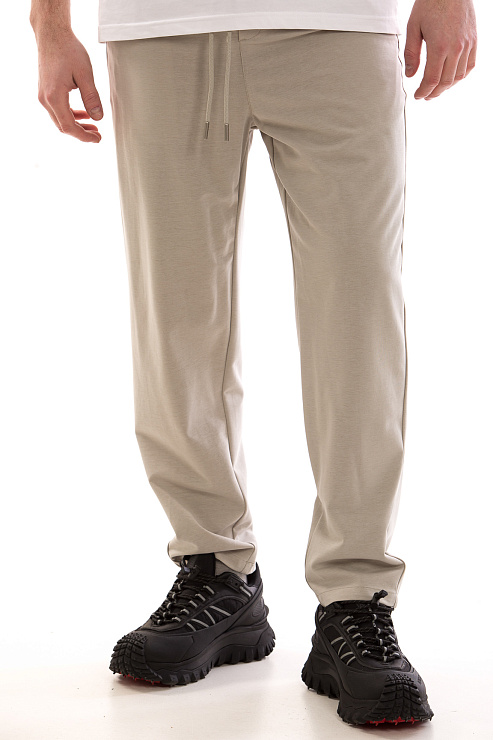 CHEERDUCK/4070 9092 БЕЖЕВЫЙ Брюки мужские спортивные CHEERDUCK цвет Бежевый