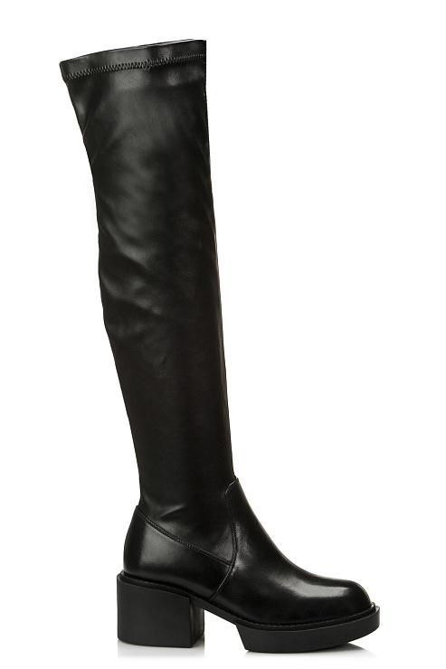 Ботфорты на каблуке SERGIO MANCHOT цвет Черный