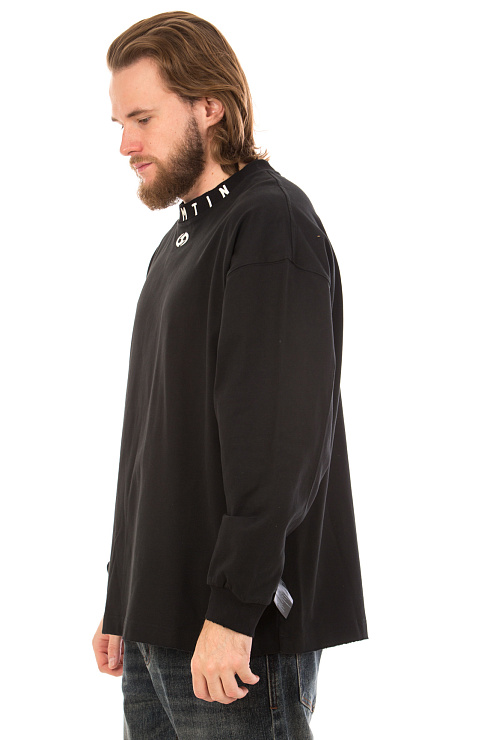 CHEERDUCK/4070 1109 ЧЕРНЫЙ Свитшот мужской CHEERDUCK цвет Черный