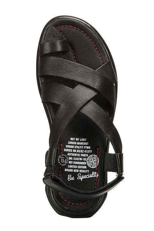 Сандалии SERGIO MANCHOT цвет Черный