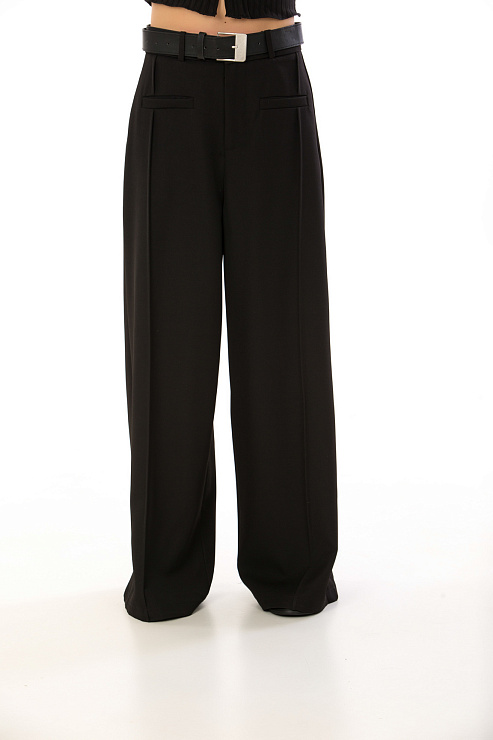 CHEERDUCK/NEW 0271 ЧЕРНЫЙ Брюки женские классические CHEERDUCK цвет Черный