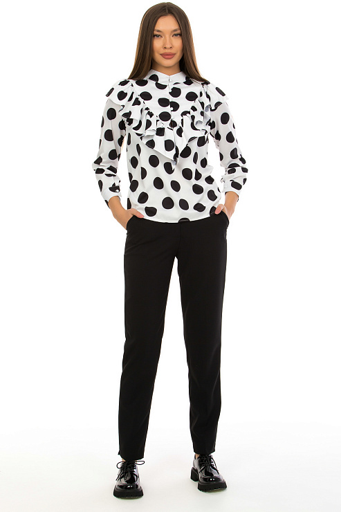 CHEER&DUCK/2C19 2401 БЕЛ. Блуза женская CHEERDUCK цвет Белый