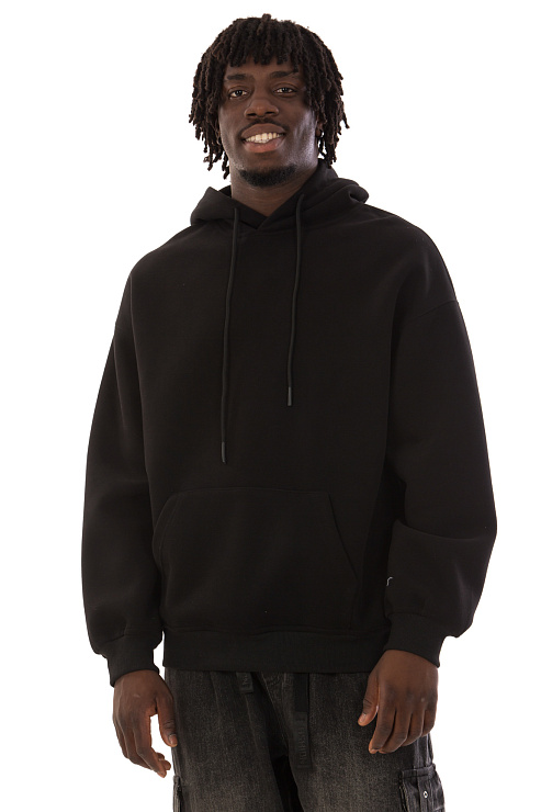 CHEERDUCK/4070 LM 777 ЧЕРНЫЙ Худи мужское CHEERDUCK цвет Черный