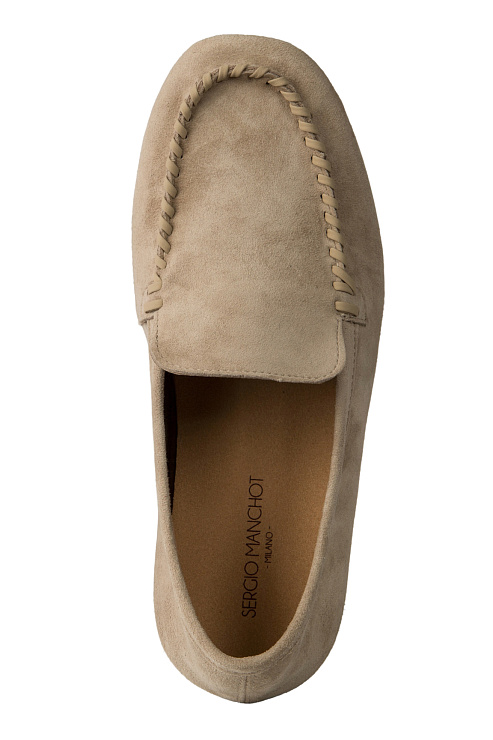 Лоферы SERGIO MANCHOT цвет Бeжевый