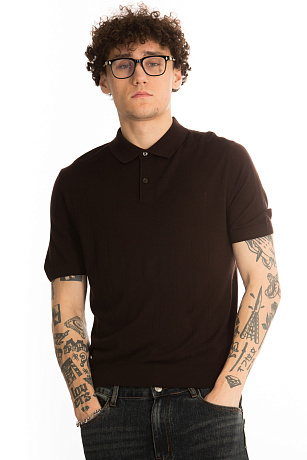 CHEERDUCK/4070 jFW 12 КОРИЧНЕВЫЙ Поло мужское CHEERDUCK цвет Коричневый