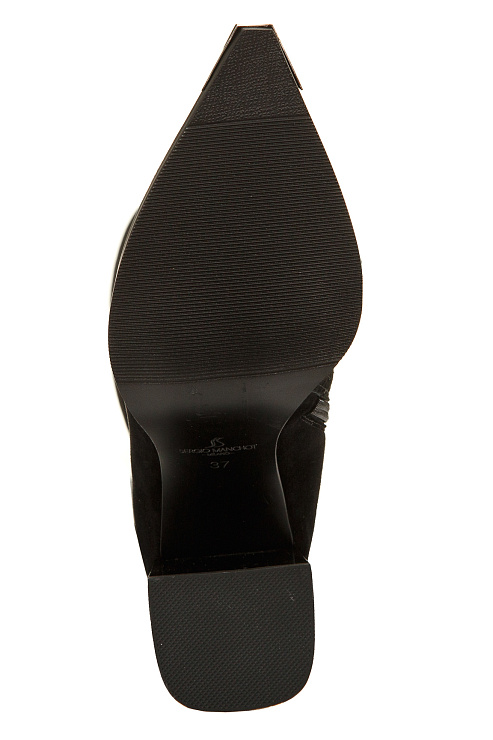 Сапоги на каблуке SERGIO MANCHOT цвет Черный