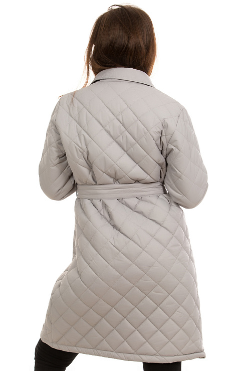 CHEERDUCK/2025 622 СЕРЫЙ Плащ женский CHEERDUCK цвет Серый