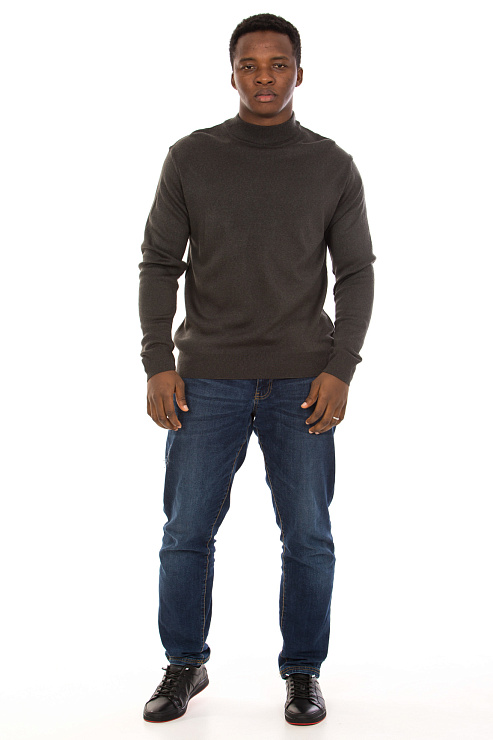 CHEERDUCK/BA 3765 СЕРЫЙ Водолазка мужская CHEERDUCK цвет Серый