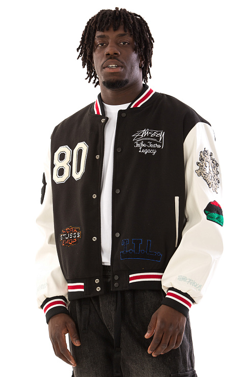 CHEERDUCK/GuaZ 99010 ЧЕРНЫЙ Бомбер мужской CHEERDUCK цвет Черный