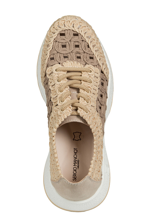 Кроссовки SERGIO MANCHOT цвет Бежевый