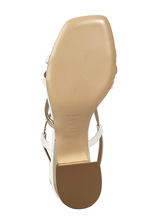 Босоножки на каблуке BALDININI цвет Белый