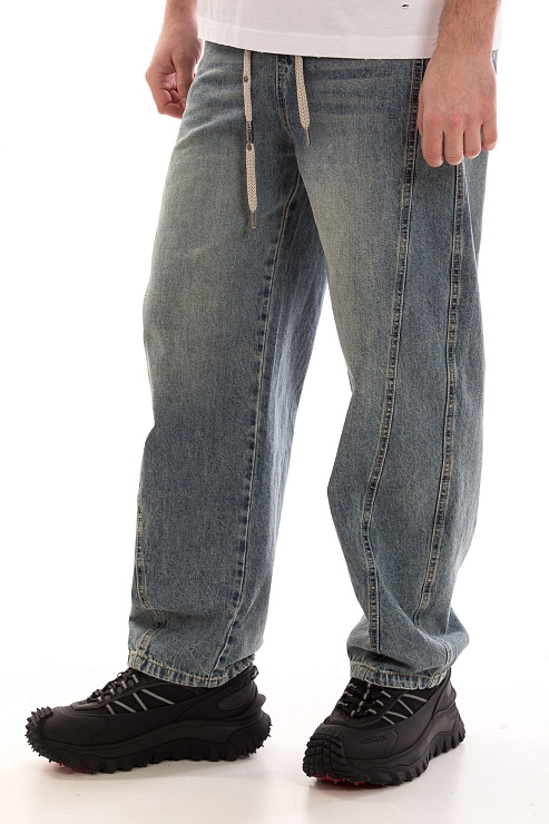 CHEERDUCK/4070 40330 ГОЛУБОЙ Джинсы мужские CHEERDUCK цвет Голубой