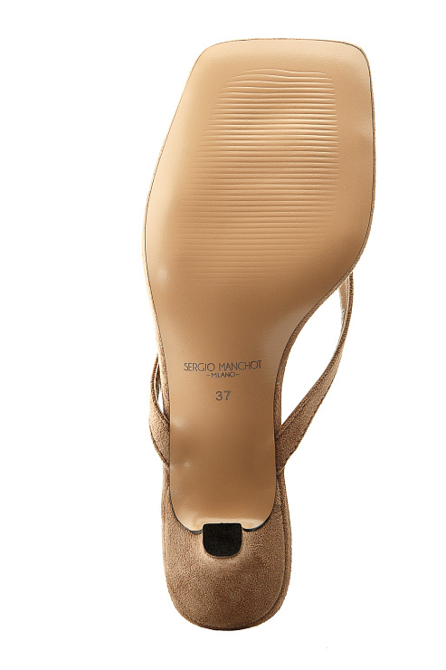 Босоножки на каблуке SERGIO MANCHOT цвет Коричневый