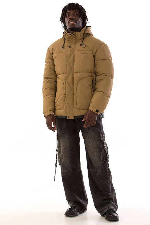 CHEERDUCK/5057 9967 КОРИЧНЕВЫЙ Куртка мужская CHEERDUCK цвет Коричневый