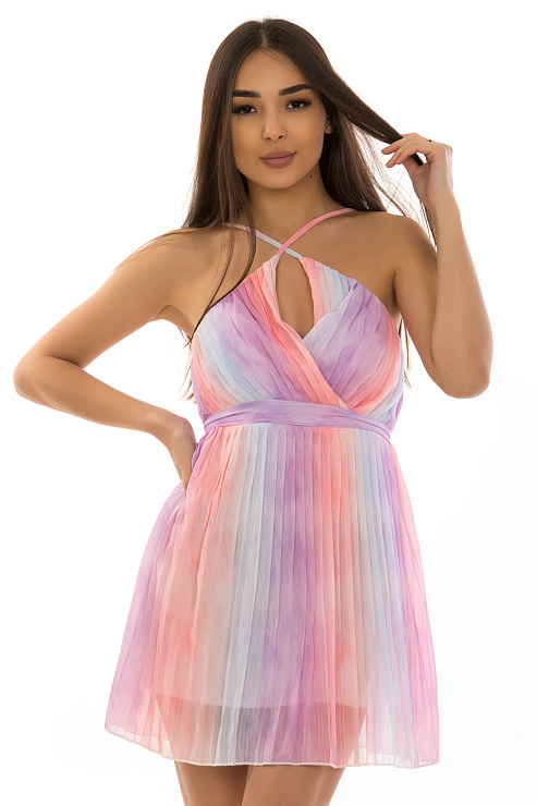 CHEERDUCK/2C19 880 Розовый Сарафан женский CHEERDUCK цвет Розовый