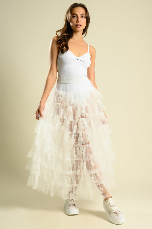 BELLABOA 200-20 БЕЛЫЙ Юбка женская BELLABOA цвет Белый