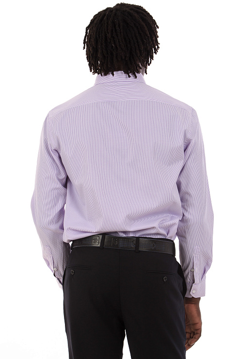 CHEERDUCK/2C87 3017 СИРЕНЕВЫЙ Рубашка мужская CHEERDUCK цвет Сиреневый