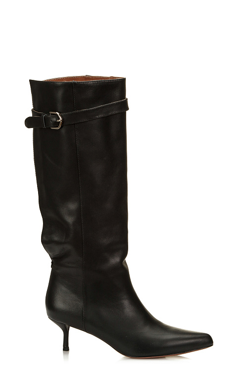 Сапоги на каблуке BELLABOA цвет Черный