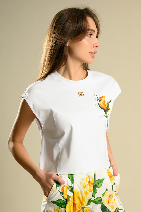 BELLABOA 111-201 БЕЛЫЙ Топ женский BELLABOA цвет Белый