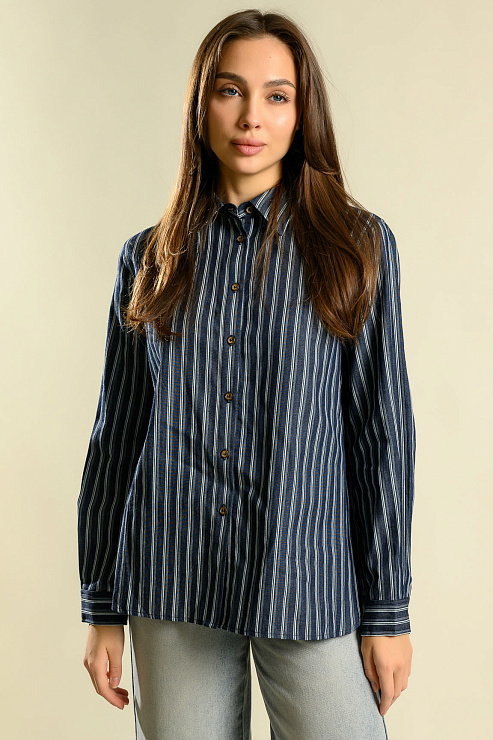 BELLABOA 200-85 СИНИЙ Рубашка женская BELLABOA цвет Синий