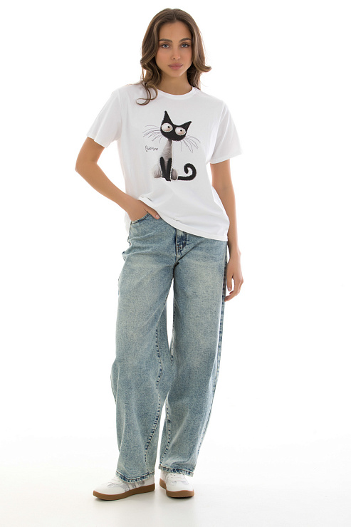 Футболка CHEERDUCK цвет Белый