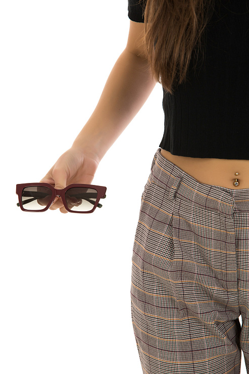 Очки BALDININI цвет Бордовый